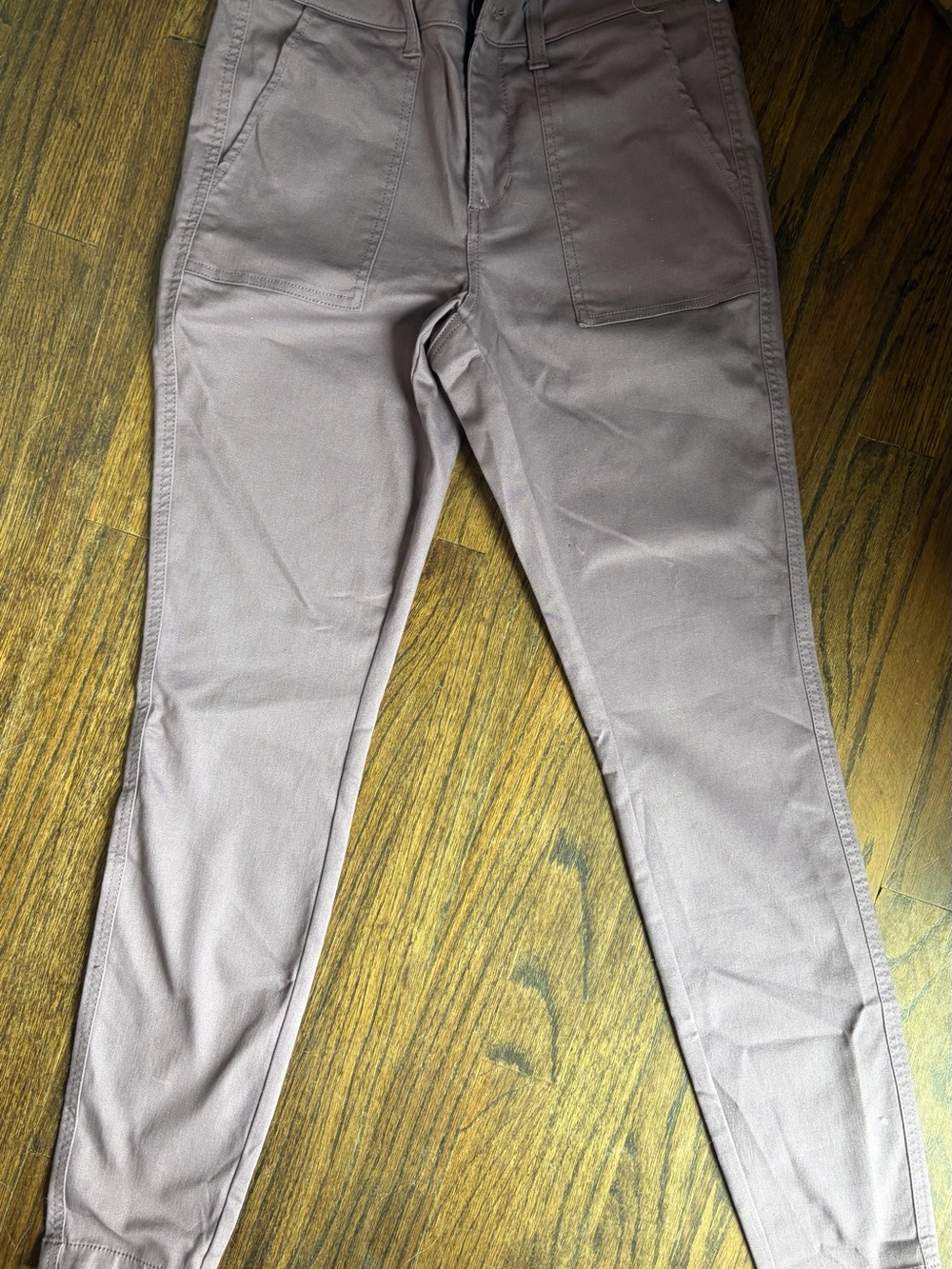 Market & Spruce lavender Skinny-Leg Pants
